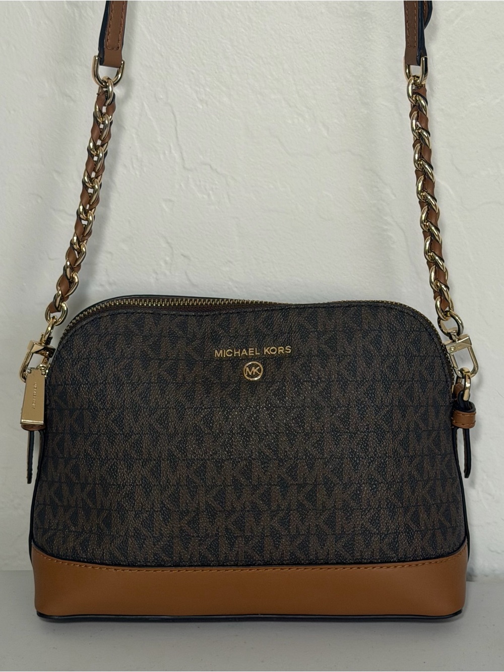 Michael Kors Logo Dome Crossbody - Picture 2 of 12